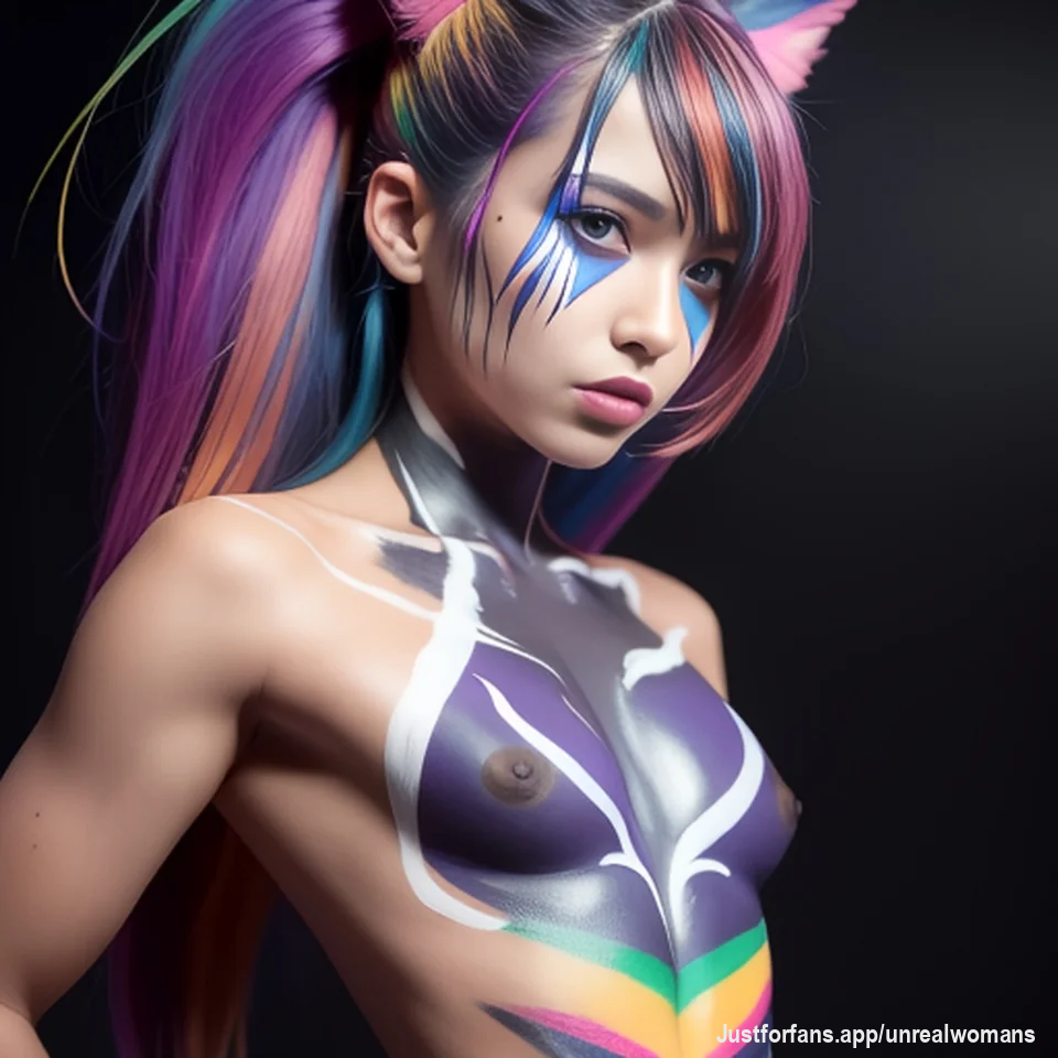 Experience the symphony of aesthetics and passion in Unreal Woman's. Each image is a note that resonates with the heart, composed by AI's genius, and played on the strings of desire.