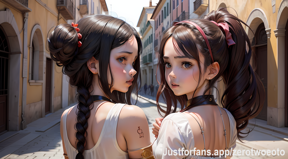 2 girls rome (lvl 1)
#brunette, #AI, #2girls.