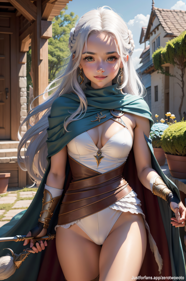 Ashe - traveler (lvl 1)
#Ashe, #clothing, #AI, #silverhair