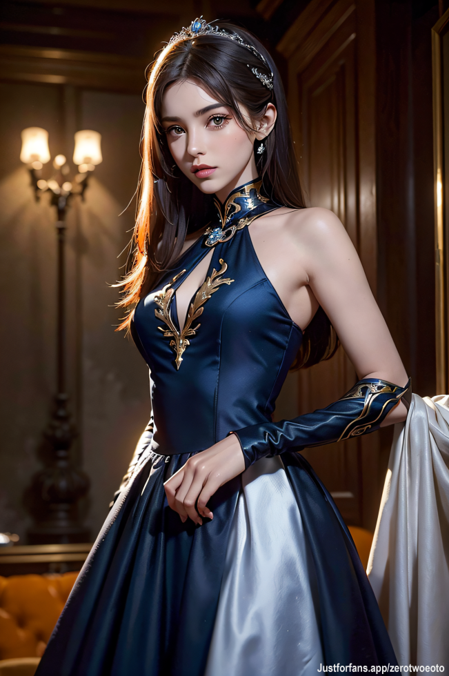 Fiora - formal party V1, (lvl 1)
#Fiora, #AI, #brunette, #clothing