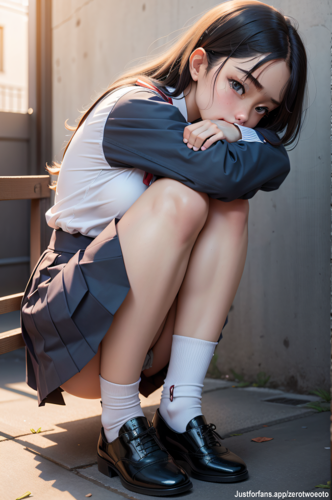 On the edge, clothing (lvl 1)

#Clothing, #AI, #brunette