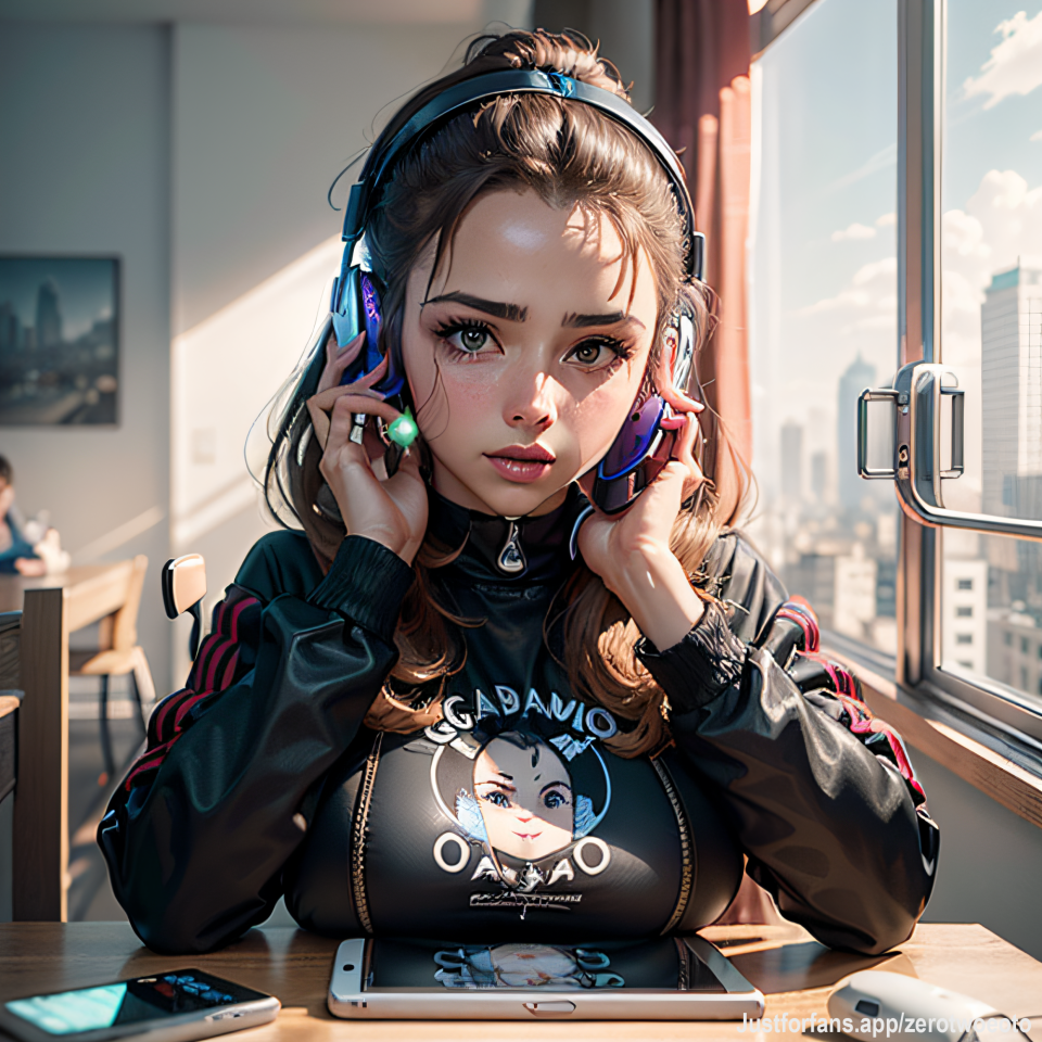 Girl with headphone - clothing (lvl 1)
#AI, #brunette, #clothing