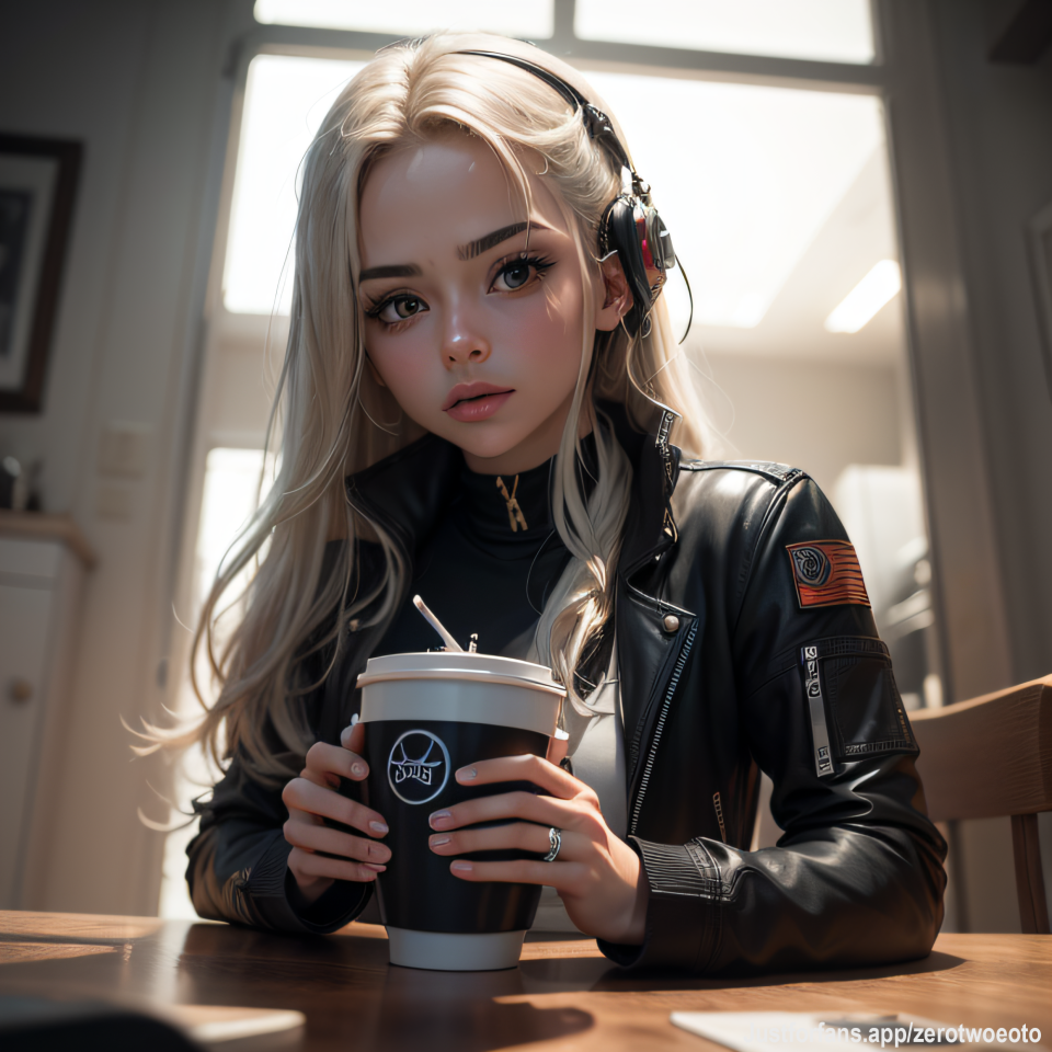 It is time for coffee, clothing (lvl 1)
#Clothing, #AI, #blonde