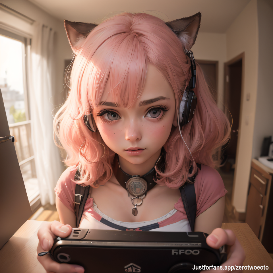 Gamer girl V2, clothing (lvl 1)

#AI, #dyed #clothing.
