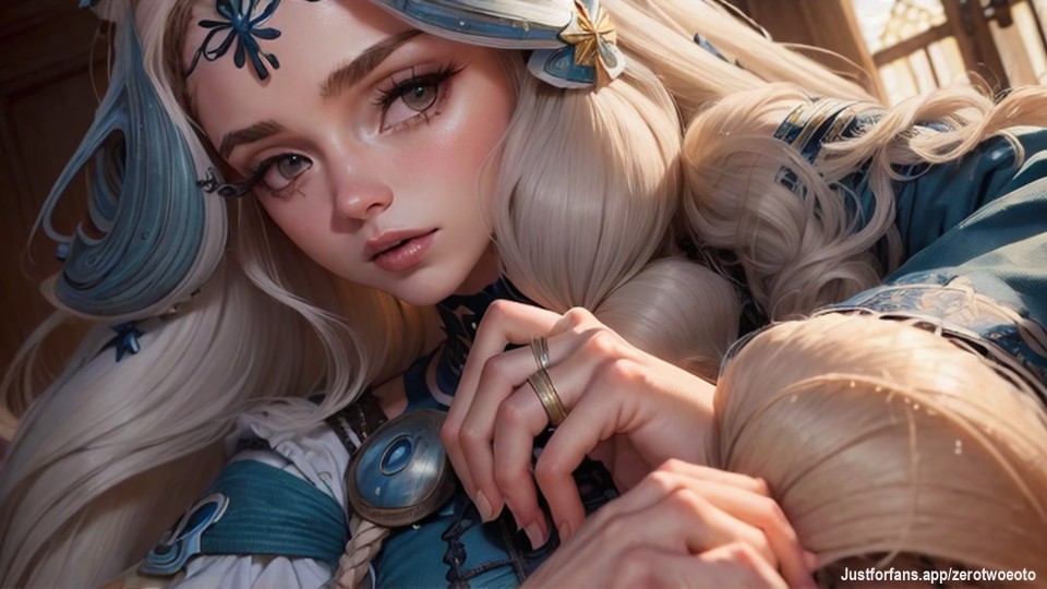 Gwen - elegant blue , clothing (lvl1)
 #dyed, #AI, #clothing,