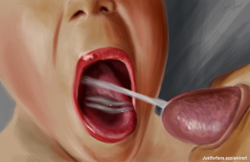 Cumshot (Cum in mouth) drawing 🍌💦👄 (free stream)

#amirart #painting #cum #draw #mouth #artist #sperm #cumshot #dick #cock